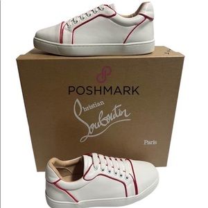 Christian Louboutin Low Top Vieirissima Sneaker 38